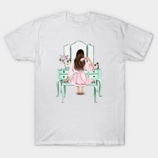 Vanity Table Brunette T-Shirt